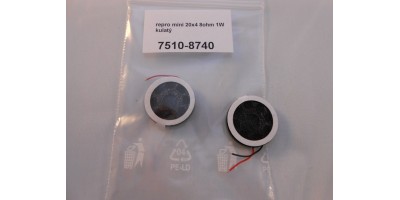 Repro mini 20x4 8ohm 1W kulatý