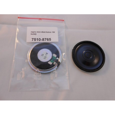 Repro Mini 40x5 8 Ohm 1W rund