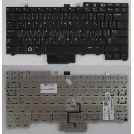 klávesnice Dell E6400 E6500 M2400 black CZ