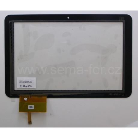 10,1" dotykové sklo DTP  300-L4052A-C00 černé