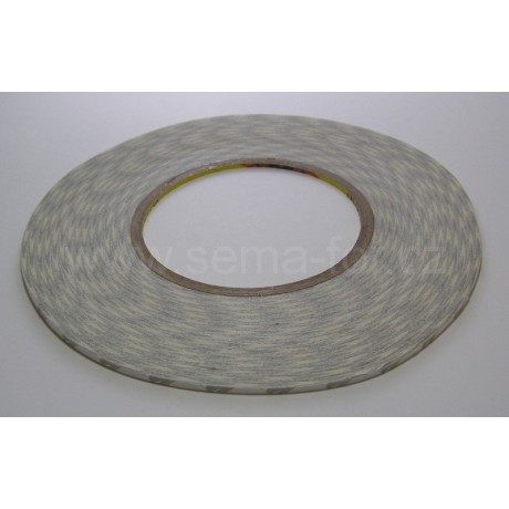 lepící páska oboustranná průhledná 1,0mm 50m