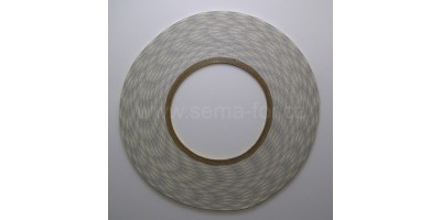 lepící páska oboustranná průhledná 1,0mm 50m