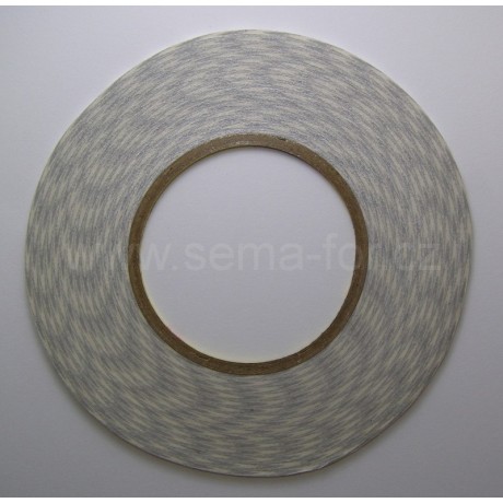 lepící páska oboustranná průhledná 2,0mm 50m