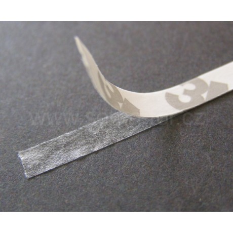 lepící páska oboustranná průhledná 2,0mm 50m