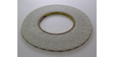 lepící páska oboustranná průhledná 5mm 50m 0,2mm