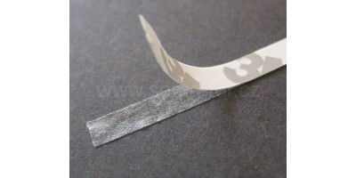 lepící páska oboustranná průhledná 5,0mm 50m