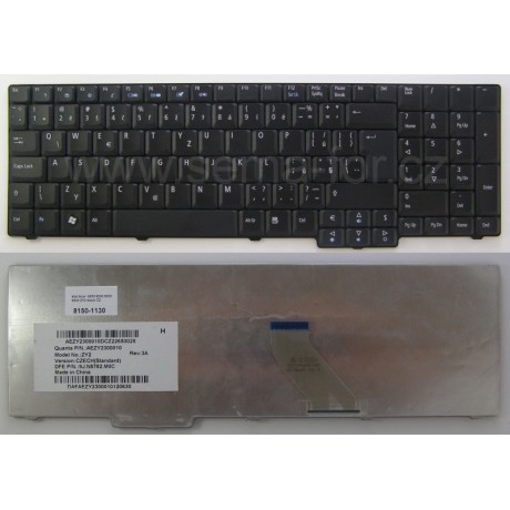 klávesnice Acer 6530 6530 6930 6930 ZY2 black CZ