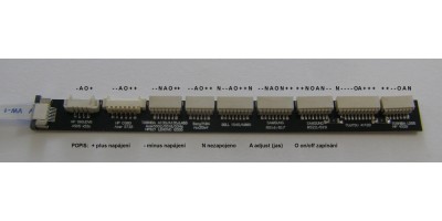 redukce kabelu LED na CCFL 15,6" bez čipu