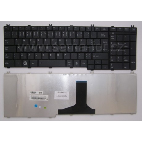 klávesnice Toshiba C650 C660 L650 L670 black CZ