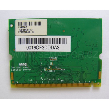 wifi card miniPCI Broadcom 54M použitý