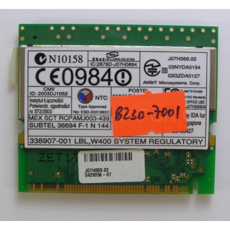 WiFi mini modul AR5212A použitý