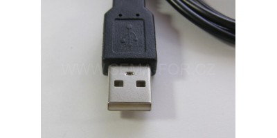 USB napajecí kabel 3,5x1,35 1m
