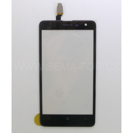 4,7" dotykové sklo Nokia Lumia N625 černé