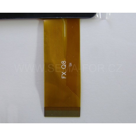 7" dotykové sklo FX-Q8 černé