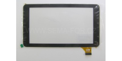 7" dotykové sklo TPC-51055 V4.0 černé
