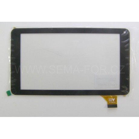 7" dotykové sklo TPC-51055 V4.0 černé