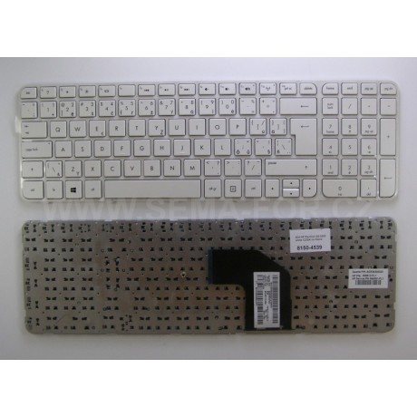 Tlačítko klávesnice HP Pavilion G6-2000 G6-2100 G6-2200 G6-2300 white CZ/SK