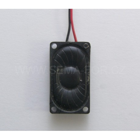 repro mini 25x146x5 hranatý ,drát,konektor