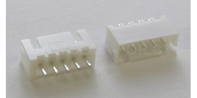 konektor bílý  5pin 13x4mm