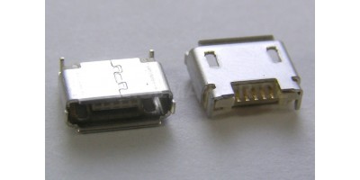 konektor micro USB B 5 pin female 3