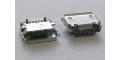 konektor micro USB B 5 pin female 6