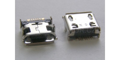 konektor micro USB B 5 pin female 10