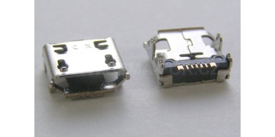 konektor micro USB B 5 pin female 10