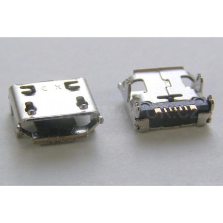 konektor micro USB B 5 pin female 10