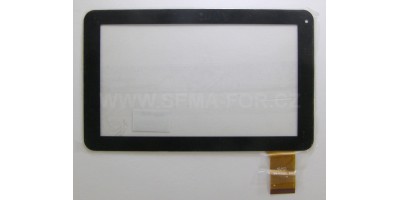 9" dotykové sklo dpt 300-n3860g-b00 černé