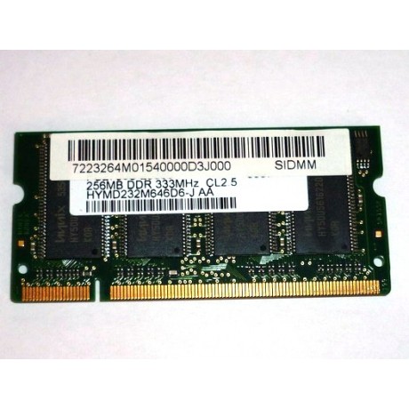 DDR1 256MB RAM 333MHz použité pro laptop