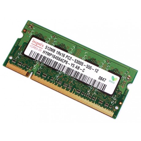 RAM 512MB DDR2 666 sodimm použité