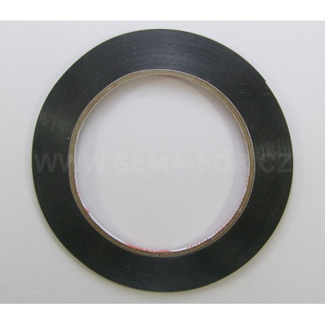 lepící páska oboustranná černá 2mm 10m 0,5mm