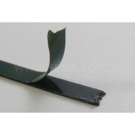 lepící páska oboustranná černá 3mm 10m 0,5mm