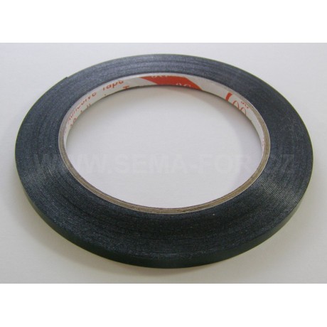 lepící páska oboustranná černá 5mm 10m 0,5mm