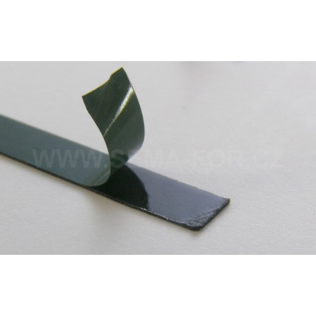 lepící páska oboustranná černá 5mm 10m 0,5mm