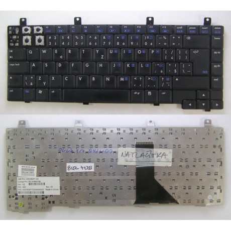 tlačítko klávesnice HP Compaq NX9110 black CZ 