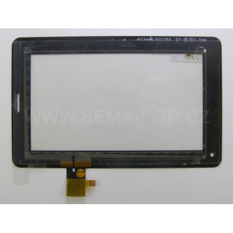 7" dotykové sklo P031FS10282A DY-F-07028-V2 černé