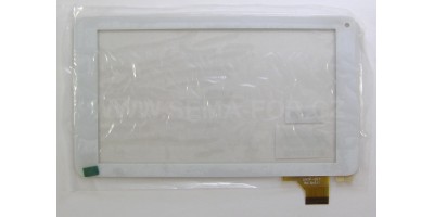 7" dotykové sklo DRTP-077 bílé