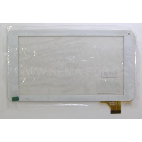 7" dotykové sklo DRTP-077 bílé