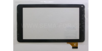 7" dotykové sklo PB70A1407 černé