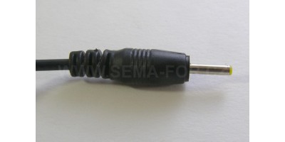 USB napajecí kabel 2,5x0,7 1m