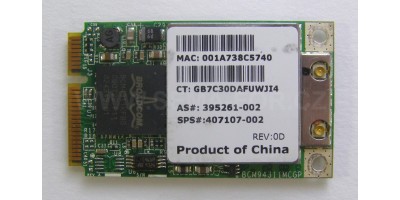 wifi card mini PCI Broadcom 54M použitý
