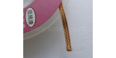 solder wick - měděná odsávací páska 2mm/0,75m