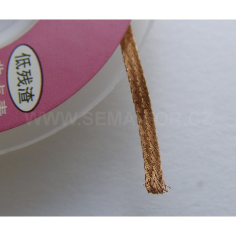 solder wick - měděná odsávací páska 2mm/0,75m