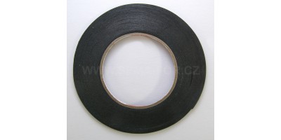 lepící páska oboustranná černá 3mm 10m 1mm