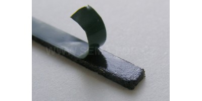 lepící páska oboustranná černá 3mm 10m 1mm