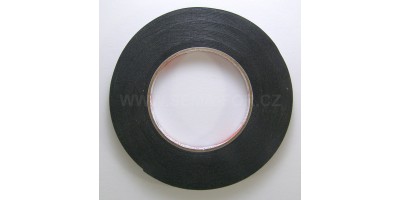 lepící páska oboustranná černá 10mm 10m 1mm