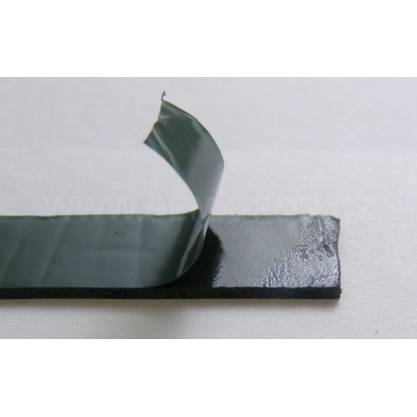 lepící páska oboustranná černá 10mm 10m 1mm