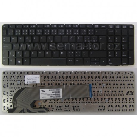 Tlačítko klávesnice HP Probook 450 G0 450 G1 455 G1 black CZ/SK 