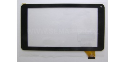 7" dotykové sklo TP070226 FPC černé